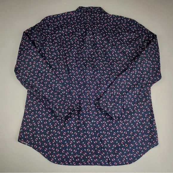 Ralph Lauren Blue Lifesaver Button Down Shirt - Picture 5 of 6